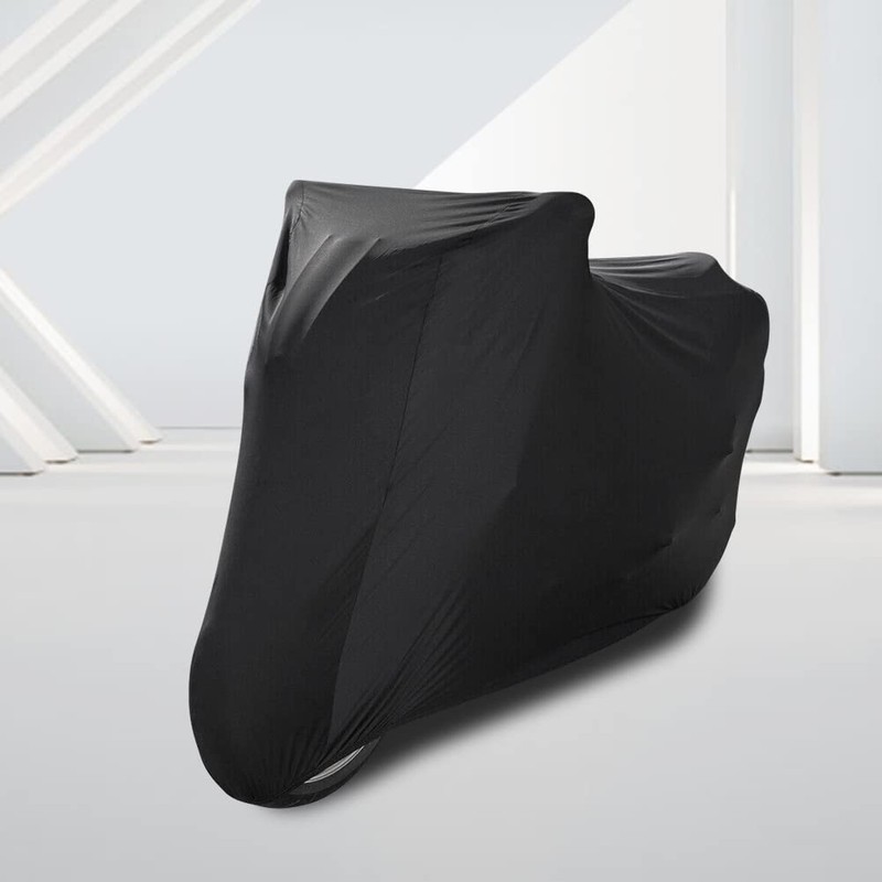 WinPower Indoor Motorcycle Cover Velvet Stretch Elastic Dust-Proof Scratch-Proof Covers