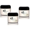 3x ID Hair Styling Paste Wax Hard Gold Super Hold 100 ml