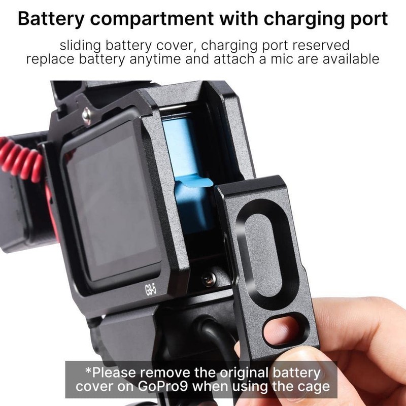 ULANZI Vlog Cage G9-5 - Compatible with GoPro Hero 9