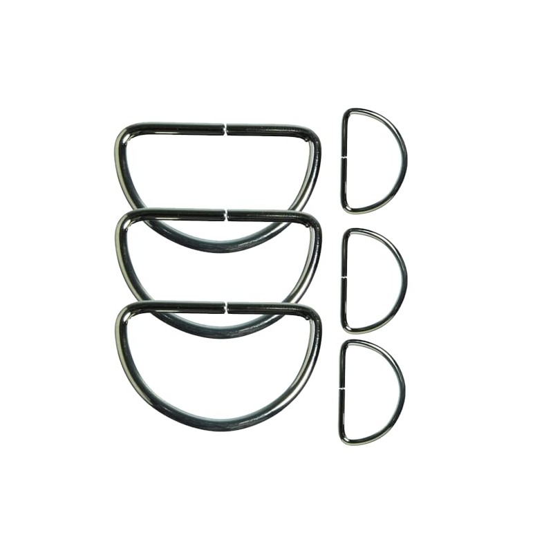 Metal D Rings 32mm Nickel Plated Split D Ring Curtain