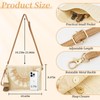 WEIMZC Small Straw Purse for Women Summer Clutch Purses Beach