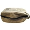 Meridian to-Go Mens Toiletries Wash Bag Khaki Heavy Waxed Canvas