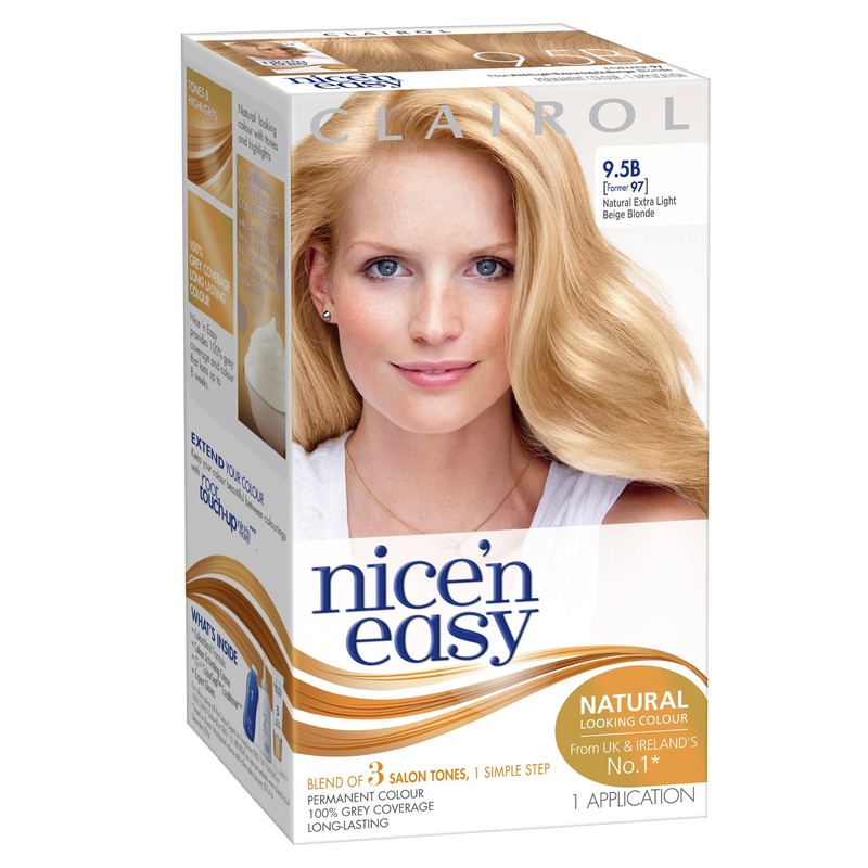Clairol Nice N Easy Permanent Natural Extra Light Beige Blonde