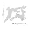 CORHAD 3Pcs Christmas Themed Cutting Dies Durable DIY Craft Stencils