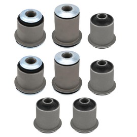 WMPHE Front Upper & Lower Control Arm Bushing Kit Compatible with Toyota Sequoia 2001-2007, Toyota Tundra 2000-2006, Replacement for 48632-34010 48654-34010 48655-34010- 8PCS