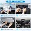 INSAUTO Foldable Windshield Sun Shade for Dodge RAM 2500 3500