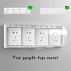 CTForest Transparent socket cover, wall switch socket, protect the socket