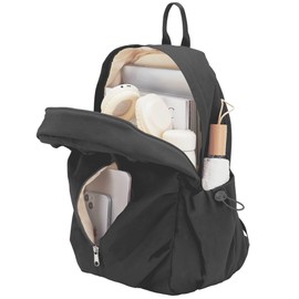 livbote School Backpack Teenager Girls Backpack Women's School Bag School Bag Backpack School 14 Inch Laptop Compartment, black