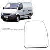 Side Heated Mirror Glass Antifog Clear Visibility Replacement for Vauxhall