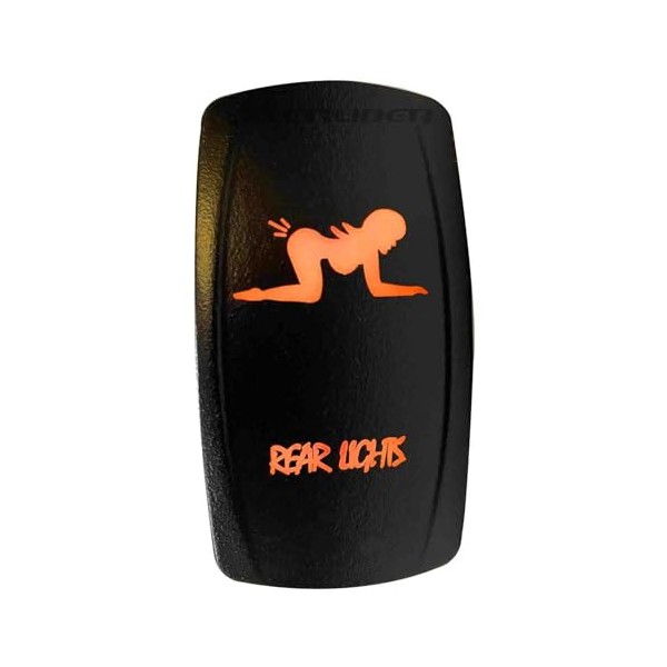 50 Caliber Racing 50 Caliber Racing Rocker Switch ON/Off LED