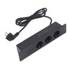 Recessed Power Strip 3xOutlets 2xUSB A 1xUSB C PD20W Ports