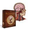 Genius Games Human Head Anatomy Puzzle - Adult Jigsaw Puzzles