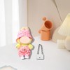 Doll Clothes Accessories, Doll Clothes, Pink Overalls and Hat with