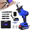 Reciprocating Saw 21V Brushless Cordless Saw Portable Electric Hand Saw