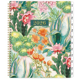 2026 Planner/Calendar - Weekly and Monthly Planner 2026,9” × 11”, Jan. 2026 - Dec. 2026, Monthly Tabs,Strong Twin-Wire Binding, Inner Pocket