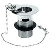 Belfast 1 1/2" Sink Waste Slotted with Chrome Metal Plug