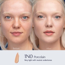 Estée Lauder Double Wear Stay-in-Place 24-Hour Long-Wear Matte Foundation Makeup | Original Formula 1 Fl Oz, 1N0 Porcelain