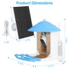 iMounTEK Smart Bird Feeder with 4MP HD Camera AI Recognition