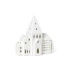 Kähler City Urbania Light House Ceramic Architectural Clear Silhouette Blue