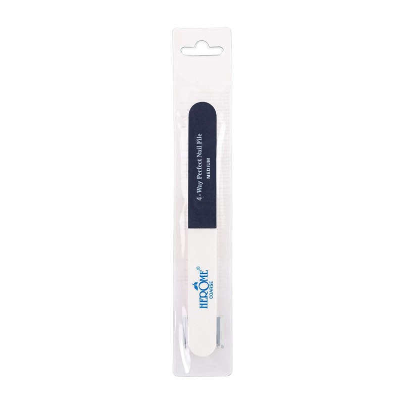 Herome 4-Way Perfect Nail File - 4-Way Manicure File with