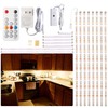 WOBANE Under Cabinet Lighting, 8PCS LED Strip Lights with Remote