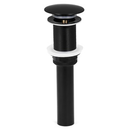 HONGLONG Desagüe de Pileta, Drenaje Sin Orificio de Desbordamiento, Tapón de Drenaje Emergente de Acero Inoxidable para Cocina de Baño, Antiobstrucción