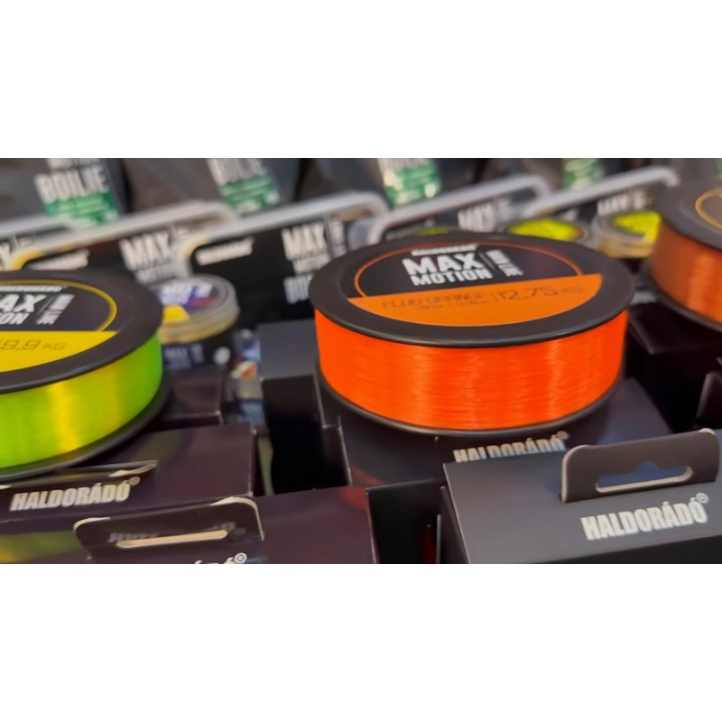 HALDORADO MAX MOTION Fluo Orange Monofilament 800 m Main Fishing