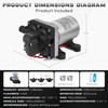 12V RV Water Pump 4008-101-A65/E65 | 3.0 GPM - 55