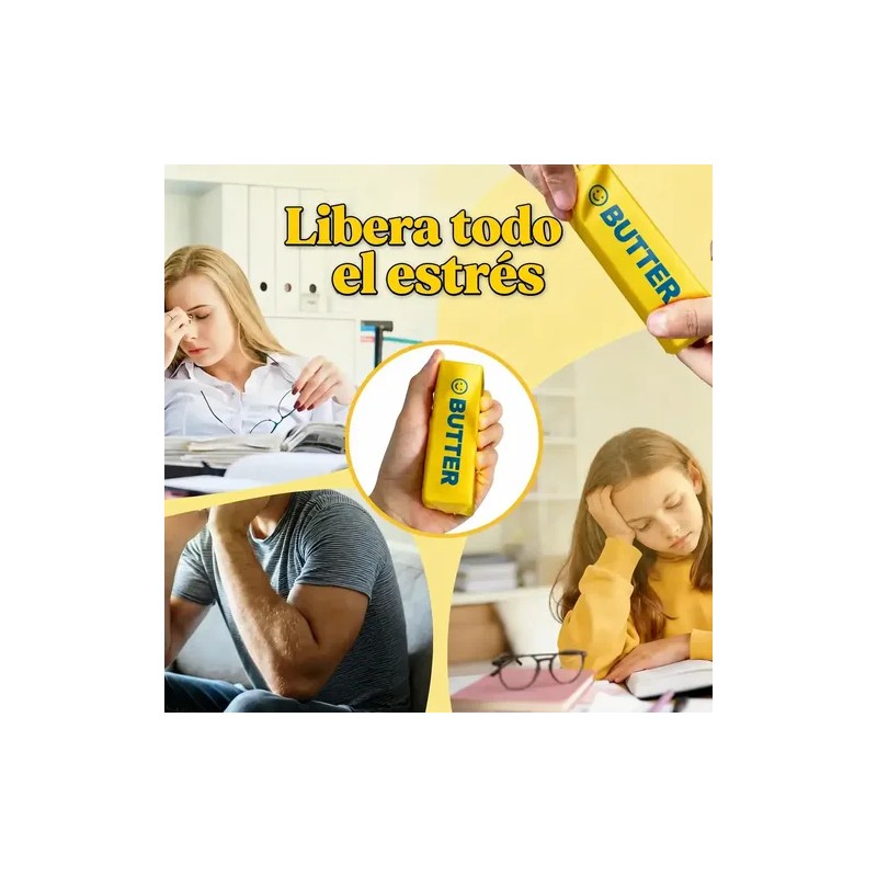 2ps Squishy De Mantequilla Con Sonrisa De Fermentación Lenta