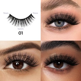 Sace Lady Pestañas Postizas 3d Fluffy Volume, Reutilizables
