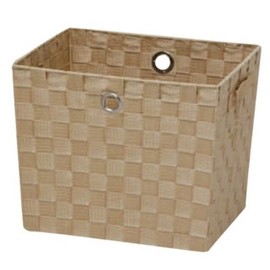 Iris Ohyama CBK-31D Basket Beige, Width 12.4 x Depth 10.2 x Height 10.2 inches (31.5 x 26 x 26 cm)