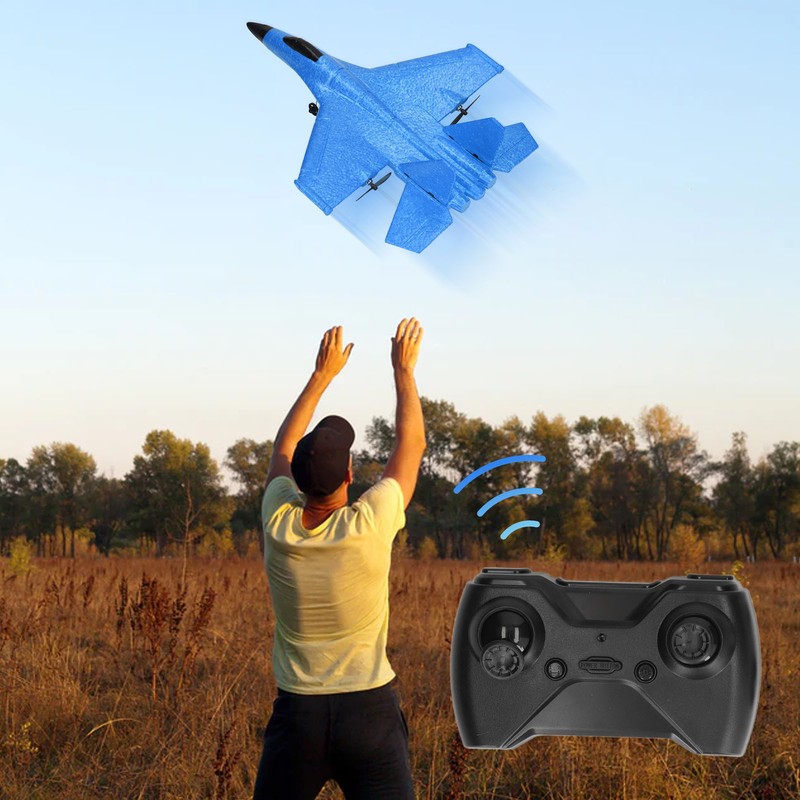 RC Glider Plane Waterproof Drop Resistant Dual Motor Remote Control