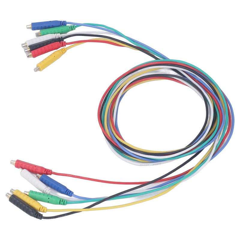 6PCS Magnetic Test Leads Silicone Soft Flexible Jumper Test Wires