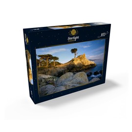 MyPuzzle Monterey Cypress Off The Pacific Coast Near Water - Premium 100 Piece Jigsaw Puzzle for Adults