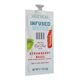 Water, Strawberry Basil, Freshpack, 100/CT, Multi