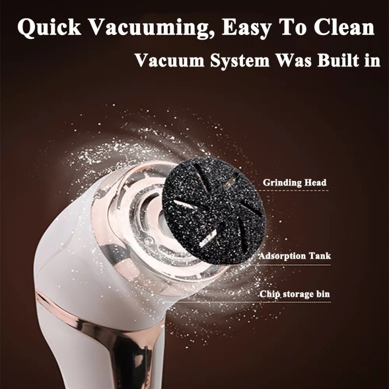 17 in 1 Pro Electric Foot Grinder File Callus Dead