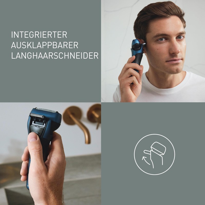 Panasonic Series 700 ES-ALT4B 3 Blade Wet & Dry Razor