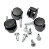 Premium Heavy Duty Swivel Castor Wheels with Sockets for Trolley,