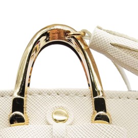 Baoblaze Miniature Handbag Doll 1:6, Miniature Shopping Bag Durable, Dollhouse Shopping Bag, Modern Dollhouse Women's Handbag for 12 Inch Action Figures, BJD, DIY Gift, White