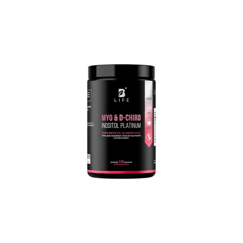 Myo y D-Chiro Inositol 120 días de consumo. Mezcla de