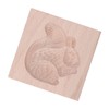 Cookie Mould, Reusable, Easy to Clean, Smooth Surface, Beech Wood,