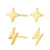 Dremmy Studios Small Stud Earrings Set of 2 Pairs -