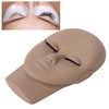 Eyelash Mannequin Head Double Laryer Eyelash Extension Removable Eyelids Makeup