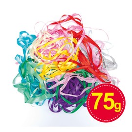 Baker Ross Ribbons, Assorted, 75g