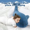 Tezituor 43.3 inch Giant Whale Stuffed Animal, Large Stuffed Whale