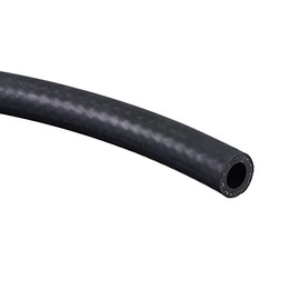 sourcing map 3/8"(10mm) ID Fuel Line Hose, 11/16"(17mm) OD 3.3ft Oil Tubing Black for Small Engines