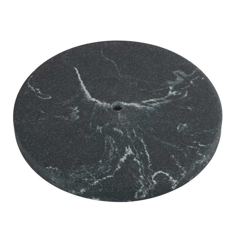 WENKO Marble Kitchen Roll Holder, Standing Holder for Kitchen Rolls