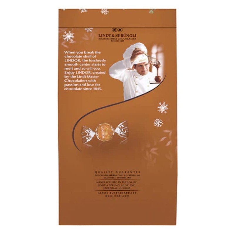 Lindt Holiday Snickerdoodle White Chocolate Truffles with Smooth, Melting Truffle