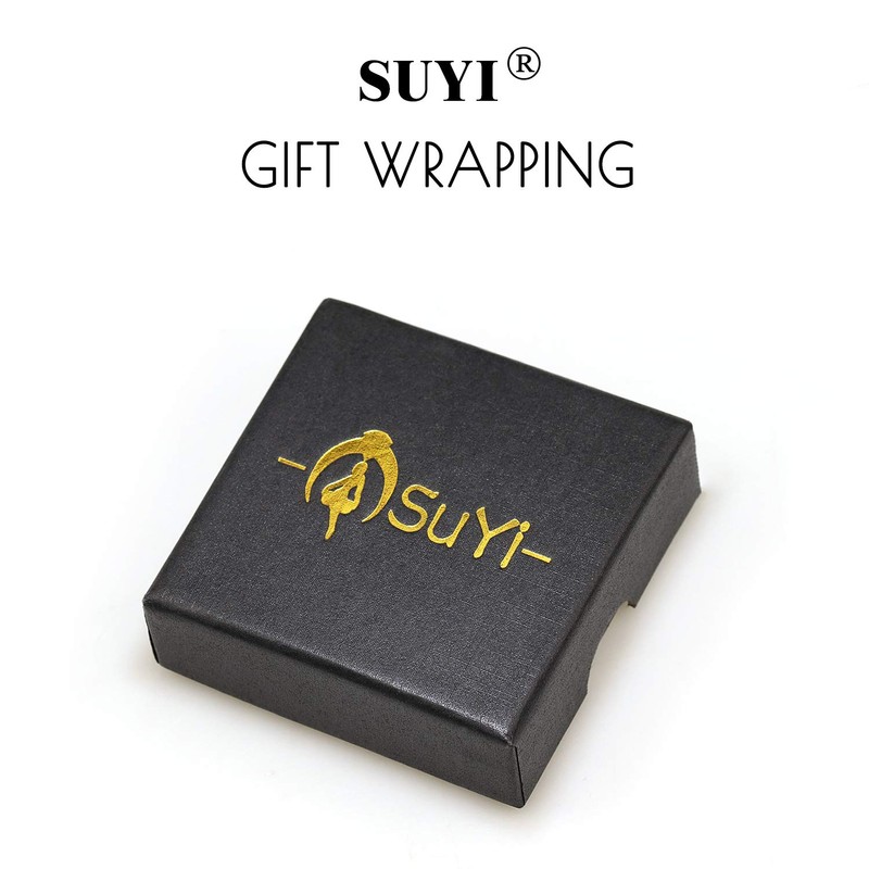 Suyi Trendy Women Earrings Metal Mesh Grid Sequins Tassel Long