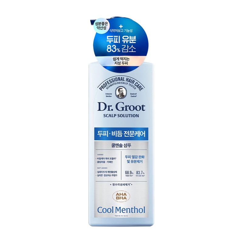 Dr. Groot Scalp Solution Cool Menthol Shampoo 700ml